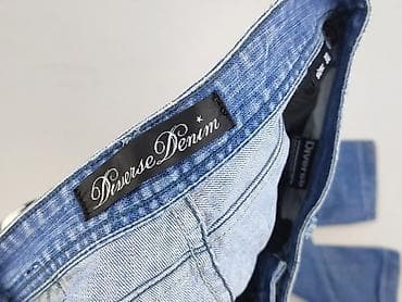plus size mom fit jeans: Denim, Jeansy damskie, rozmiar M — 4