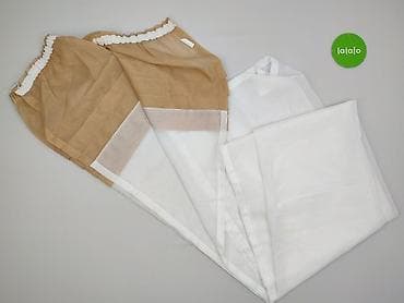 rolka do ubrań ikea: Firanki/zasłony z woalu – komplet - Materiał: 100% poliester (woal) — 3