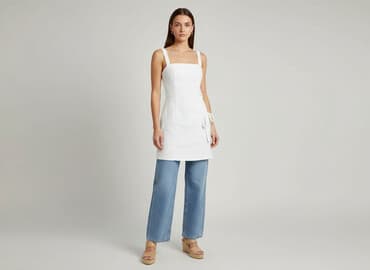 bershka body czarne: Bershka, Sukienka damska, rozmiar L — 6
