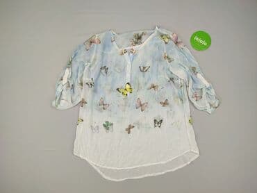bluzka z dekoltem w łódkę h: Women's blouse, size XL (EU 42) — 2