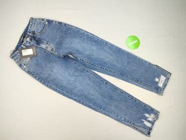 slim fit mom jeans petite: PrettyLittleThing, Jeansy damskie, rozmiar 2XS — 2