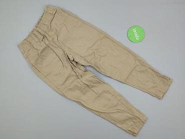 primark belts: Pozostałe spodnie dziecięce 11 lat, stan - Bardzo dobry, wzór - Jednolity kolor, kolor - Beżowy — 2