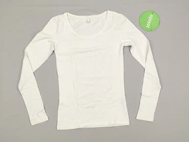 biala bluzka z dlugim rekawem: ONLY, Bluzka damska, rozmiar XS — 2