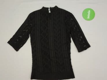 czarne bluzki wiązane pod szyją: Bluzka damska, rozmiar S — 3