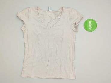 beżowe t shirty: T-shirt damski, rozmiar S — 3