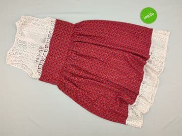 czerwona sukienki midi: Sukienka damska, rozmiar S — 4