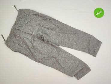 szerokie spodnie pepco: Papaya, Spodnie materiałowe damskie, rozmiar XL — 3