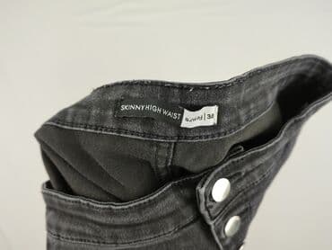 woskowane jeansy z wysokim stanem: Sinsay, Jeansy damskie, rozmiar M — 4