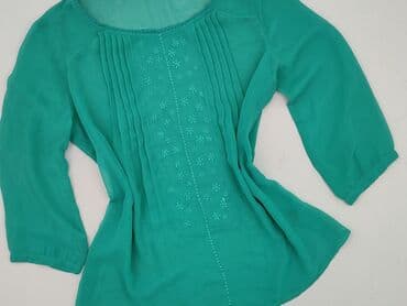 szmaragdowa bluzki damskie: Bluzka damska, rozmiar XL — 1