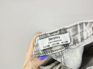 pull and bear jeansy push up: Bershka, Jeansy damskie, rozmiar S — 4