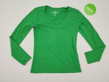 bluzki basic z dekoltem v: H&M, Футболка жіноча, розмір S — 2