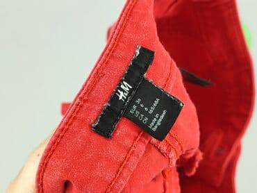 krótkie spodenki z wysokim stanem sklep: H&M, Szorty damskie, rozmiar S — 4