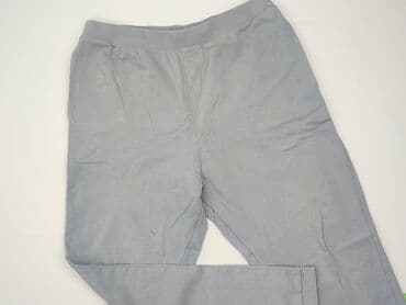 jakie rajstopy do srebrnej sukienki: Material trousers for women, size L (EU 40) — 1