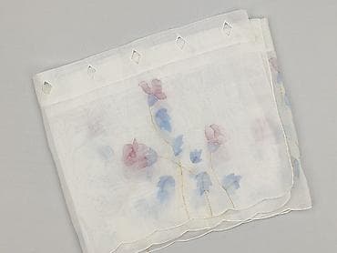 stranger things rzeczy: Firanka panelowa z delikatnym wzorem kwiatowym - Kolor: mleczna biel — 1