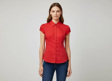 calzedonia koszula w paski: CAMAIEU, Koszula damska, rozmiar XS — 7