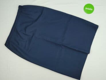 niebieska spódnice plisowane: Spódnica damska, XL — 2