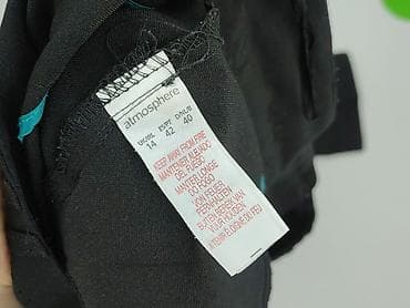 Women: Atmosphere, Material trousers for women, size M — 4