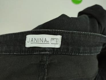 sukienka z marszczeniem na brzuchu plus size: Janina, Jeansy damskie, rozmiar 2XL — 4