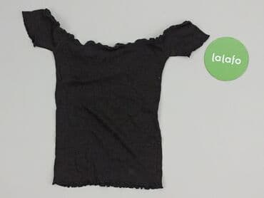 czarne prążkowane bluzki: FBsister, Bluzka damska, rozmiar 2XS — 4