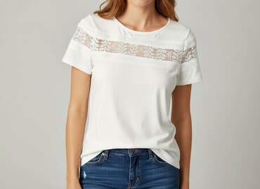 bluzki w paski z serduszkiem: Orsay, Bluzka damska, rozmiar S — 6