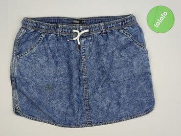 spodenko spódniczka jeans: Spódnica damska, rozmiar L — 2