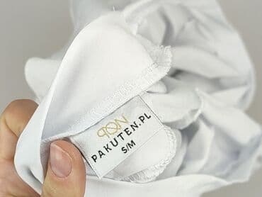 biala bluzka na jedno ramie: Pakuten, Bluzka damska, rozmiar S — 5