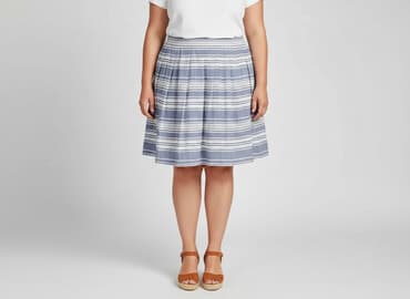 spódnica dla puszystych: Indigo, Spódnica damska, rozmiar 4XL — 1