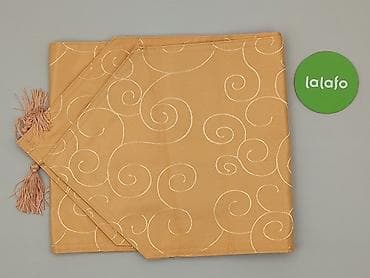 listwa dekoracyjna: Obrus 130 x 160, kolor - Żółty, stan - Bardzo dobry — 2