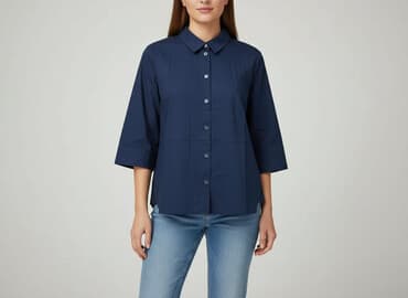 koszula niebieska hm: Someday., Koszula damska, rozmiar M — 6