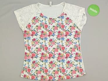 new yorker bluzka z kwiatem: Women`s T-shirt, size L — 2