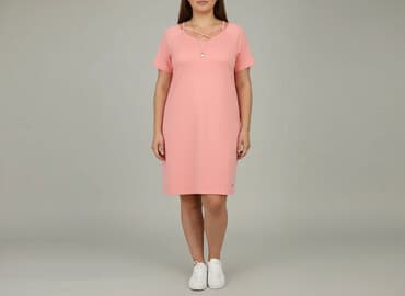 bluzki dla 70 latki: Sukienka damska, rozmiar 2XL — 6