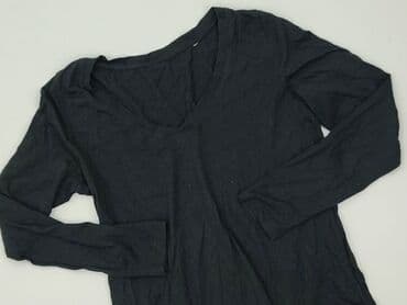czarne bluzki z dekoltem w serek: Жіноча блуза, розмір S — 2