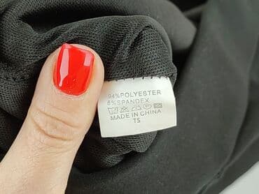 bluzka z otworem na kciuk: Legginsy Eleganckie damskie, rozmiar L — 5