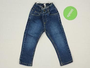 vintage bluzki: Spodnie jeansowe, Baby club, 12-18 miesięcy, stan - Bardzo dobry — 2