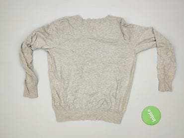 sweter crop top: H&M Basic, Sweter damski, rozmiar M — 4