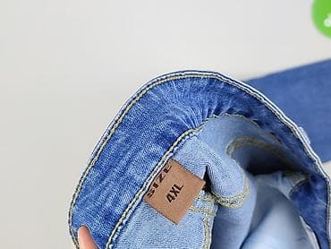 jeans cargo: Jeansy damskie, rozmiar 4XL — 4