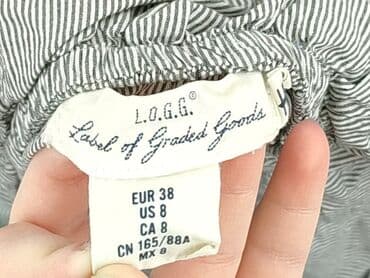 hm bluzki z krótkim rękawem: H&M L.O.G.G., Bluzka damska, rozmiar M — 5