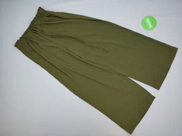 majtki do stroju kąpielowego wysoki stan: Spodnie materiałowe damskie, rozmiar M — 2
