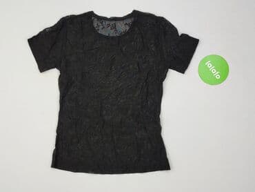 czarne bluzki z siateczki: Bluzka damska, rozmiar S — 3