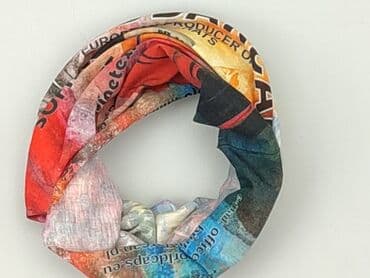 rajstopy w czerwono czarne paski: Tube scarf, condition - Very good — 1