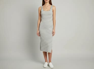 stradivarius sukienki midi: New Collection, Sukienka damska, rozmiar S — 1