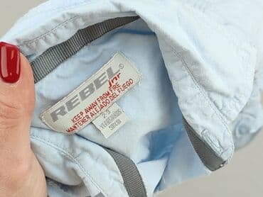 allegro koszulki z nadrukiem: Shirt 2-3 years, condition - Good, pattern - Without pattern, color - Light blue — 4