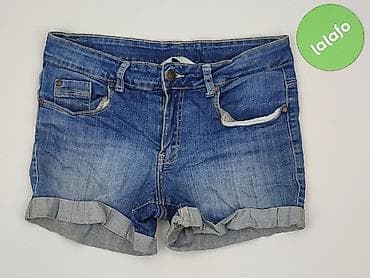 obcisłe dżinsy: F&F, Szorty damskie, rozmiar M — 2