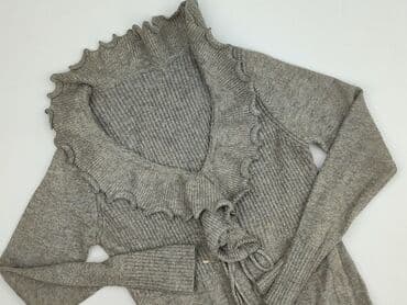 sweter piorkowy na drutach: Sweter damski, L — 1