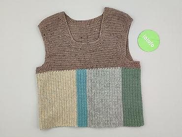pull and bear kardigan: Hand Knitted, Women`s waistcoat, size S — 3