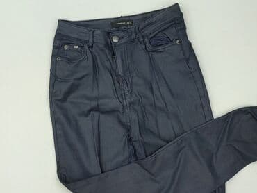 jeansy spodnie damskie: Spodnie materiałowe damskie, rozmiar L — 1