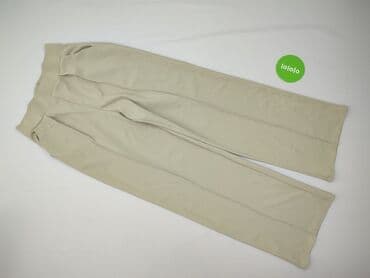 beżowe spodnie new yorker: H&M, Spodnie materiałowe damskie, rozmiar S — 2