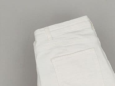 biale szerokie jeansy: UP2Fashion, Jeansy damskie, rozmiar L — 6