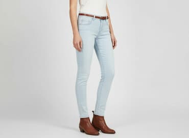 jeansy jasne damskie: Jeansy damskie, rozmiar S — 6