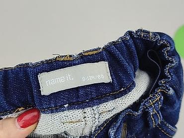 pull bear bomberka: Denim pants, Name it, 9-12 months, condition - Very good — 4